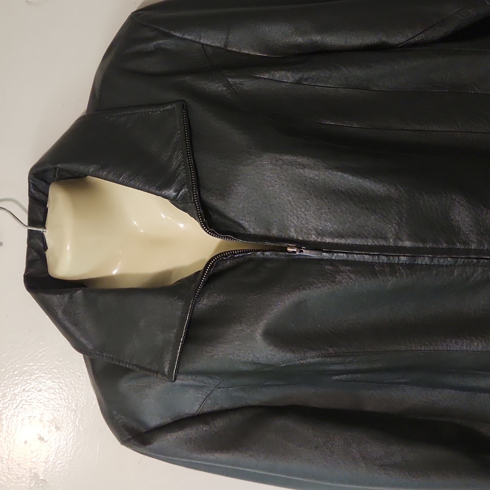 East 5th Genuine Leather Jacket, XL - Picture 2 of 4